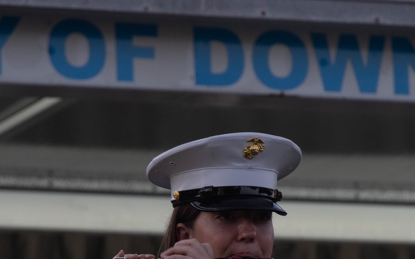 1st MARDIV Band performs at Downey Concerts Under the Stars