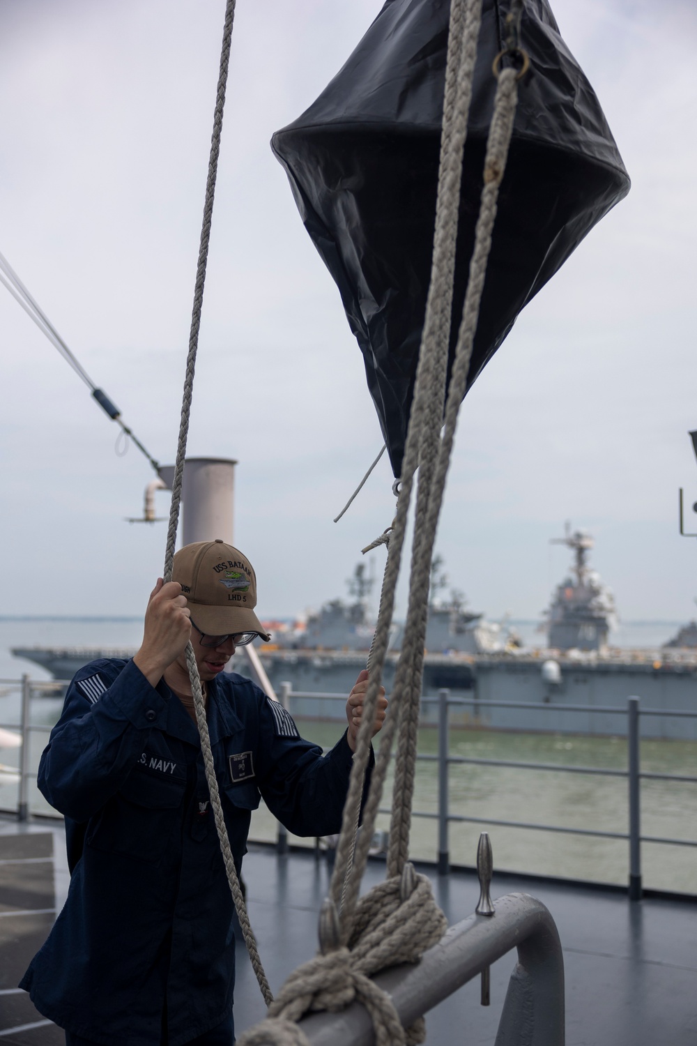 USS Bataan Transits to General Dynamics NASSCO