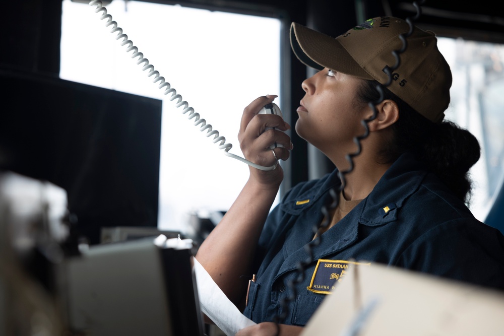 USS Bataan Transits to General Dynamics NASSCO