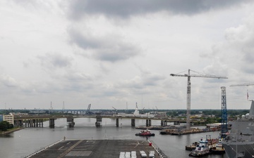 USS Bataan Transits to General Dynamics NASSCO