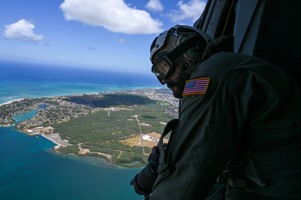 RIMPAC 2024: Aerial photographer captures ships at Pearl Harbor