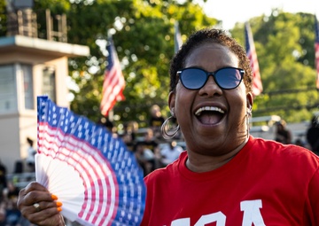 Fort Gregg-Adams community commemorates national independence together