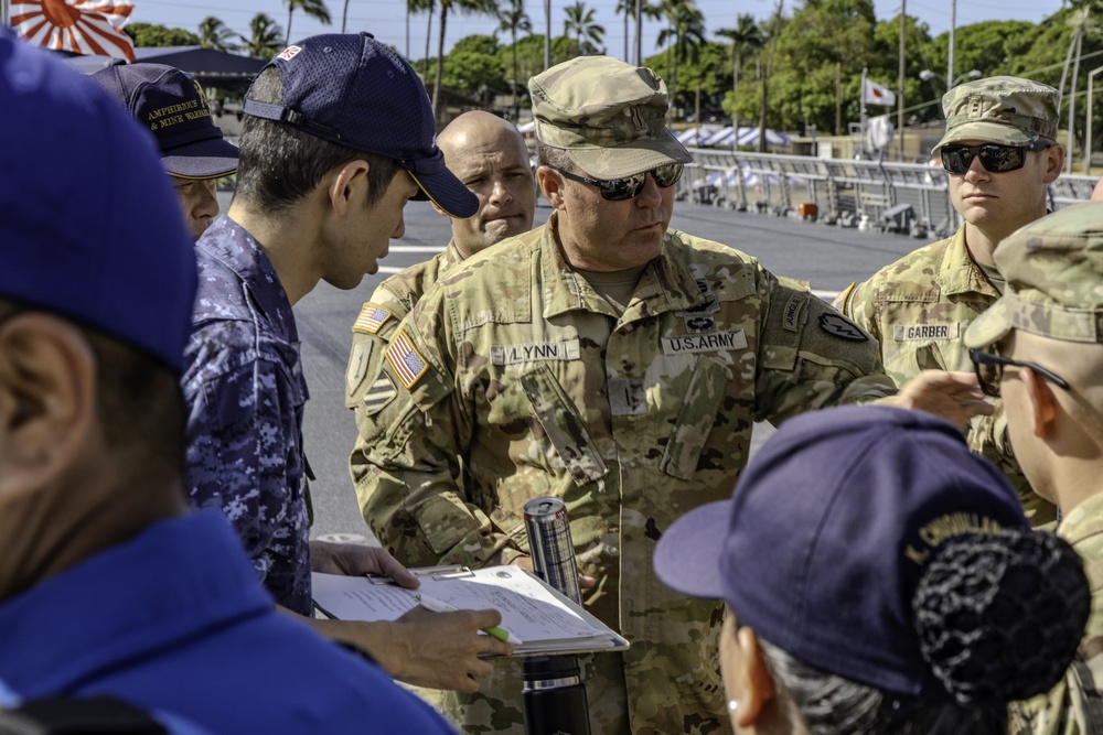 DVIDS Images U.S. Army Soldiers visit JS Kunisaki at RIMPAC 2024