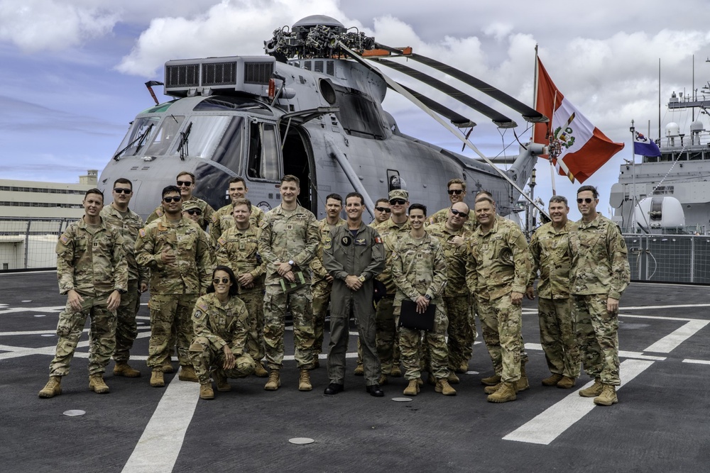 DVIDS - Images - U.S. Army Soldiers visit BAP Pisco at RIMPAC 2024 ...