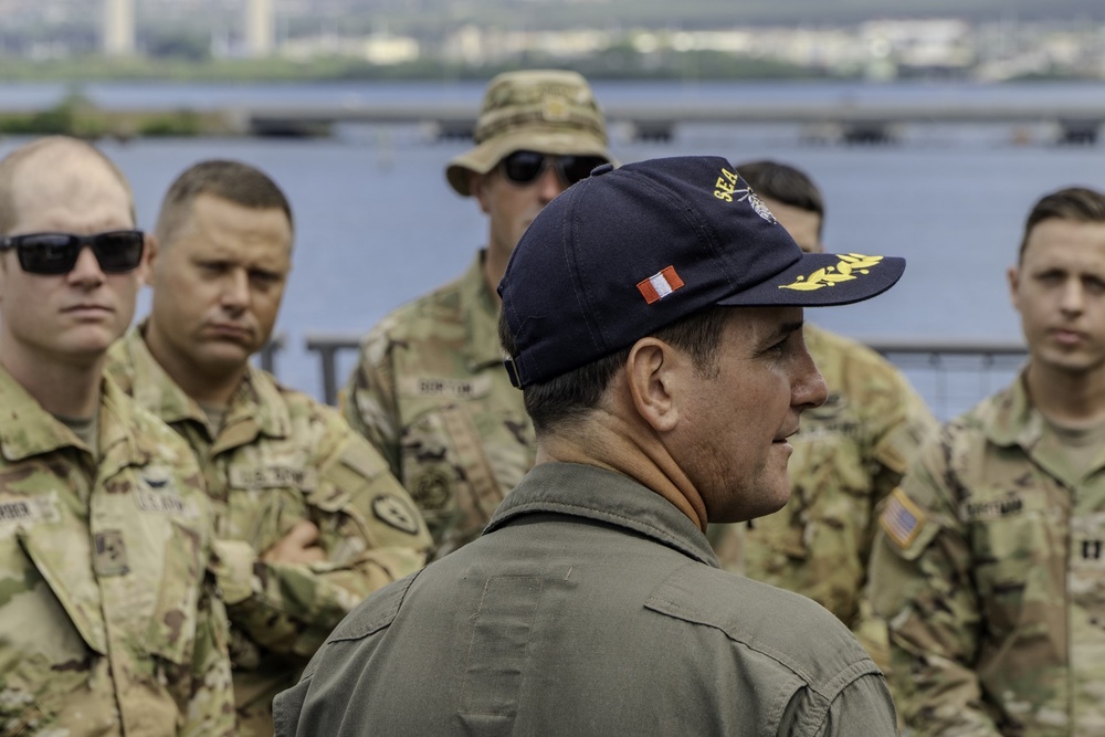 U.S. Army Soldiers visit BAP Pisco at RIMPAC 2024
