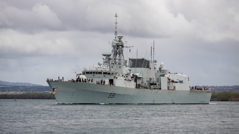 RIMPAC 2024: HMCS Vancouver departs Pearl Harbor, begins Force Integration phase