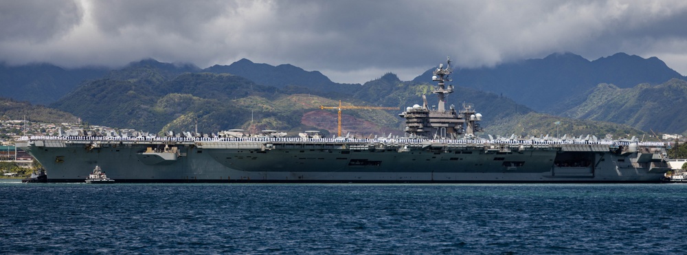 RIMPAC 2024: USS Carl Vinson departs Pearl Harbor, begins Force Integration phase