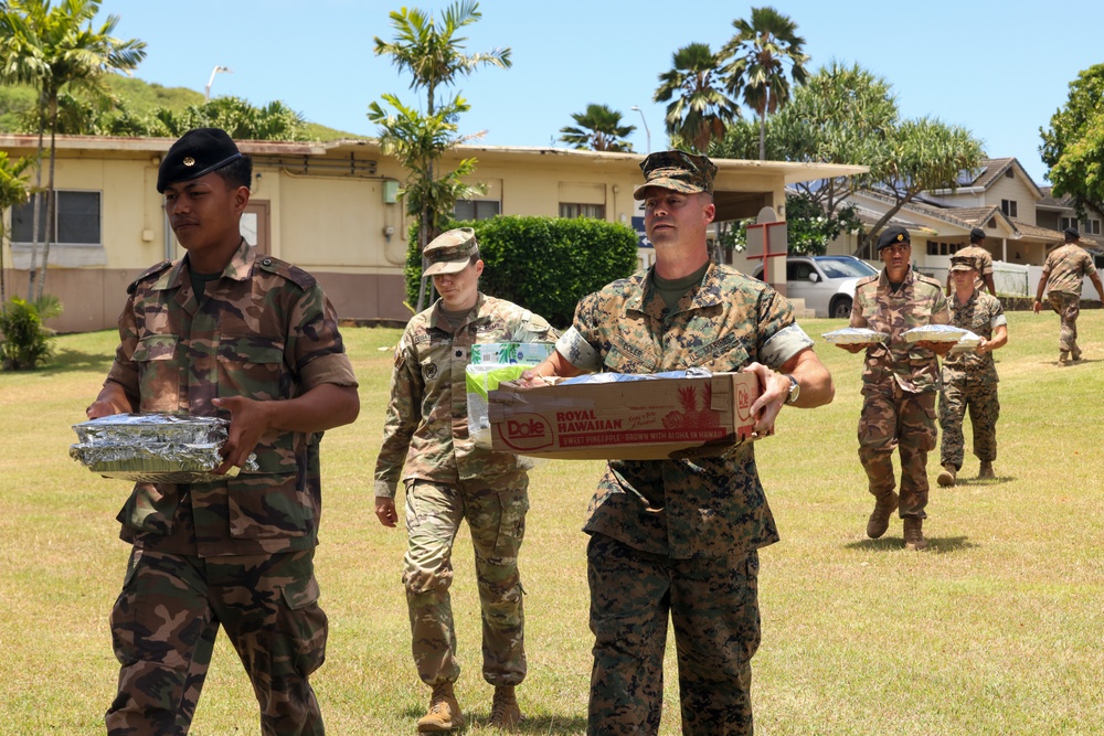 DVIDS - Images - Esprit de Corps: MCBH leadership joins Tongan Marines ...