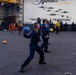 Sailors Participate In A Dodgeball Tournament