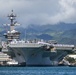 USS Carl Vinson (CVN 70) departs Joint Base Pearl Harbor-Hickam