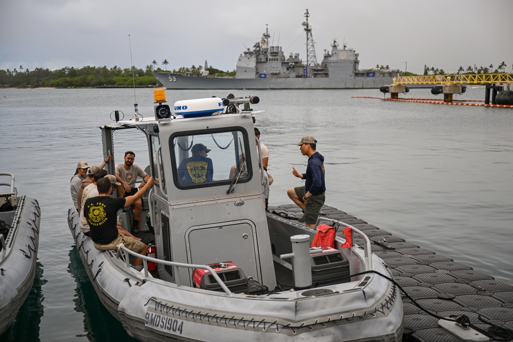 Dive training during RIMPAC 2024