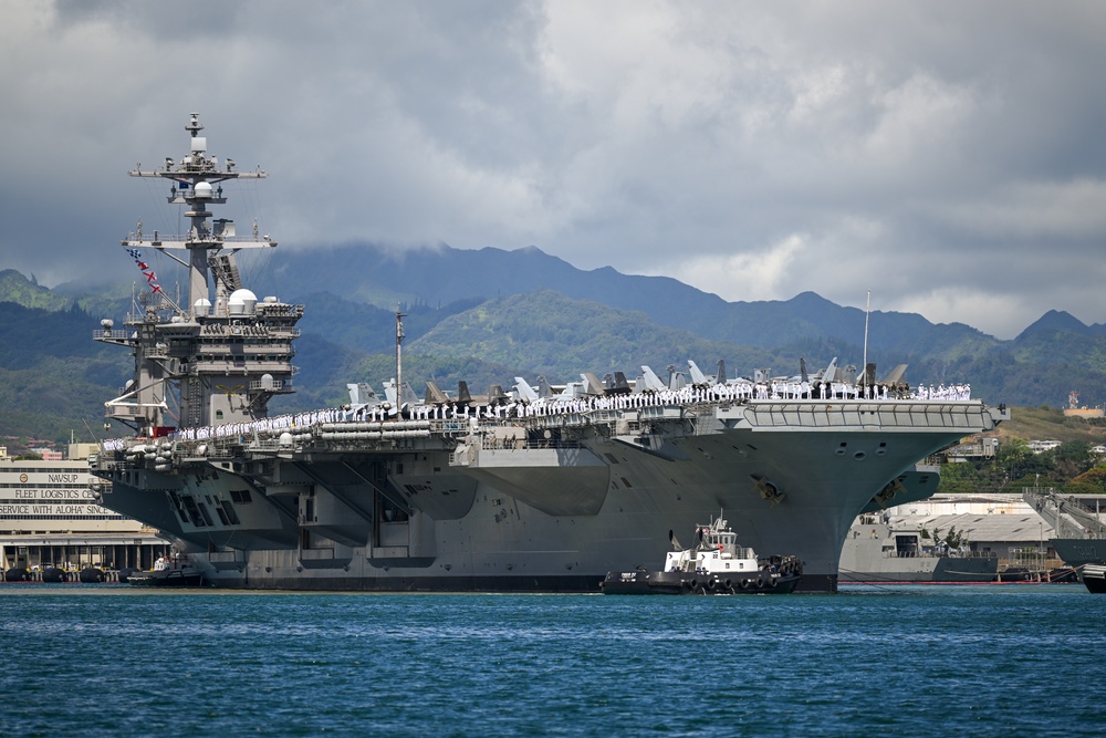 RIMPAC 2024: USS Carl Vinson departs Pearl Harbor, begins Force Integration phase