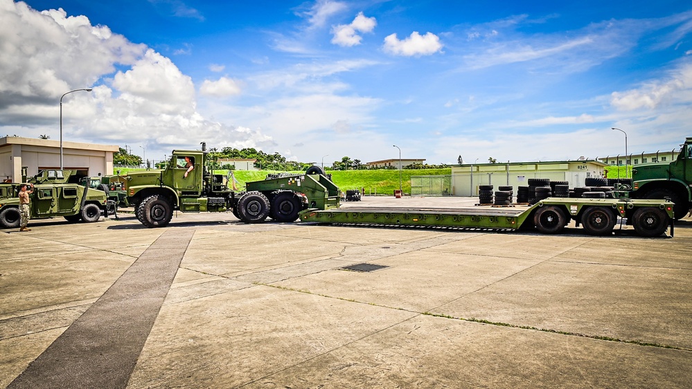 NMCB-5 Conducts Maintainence During Deployment 2024