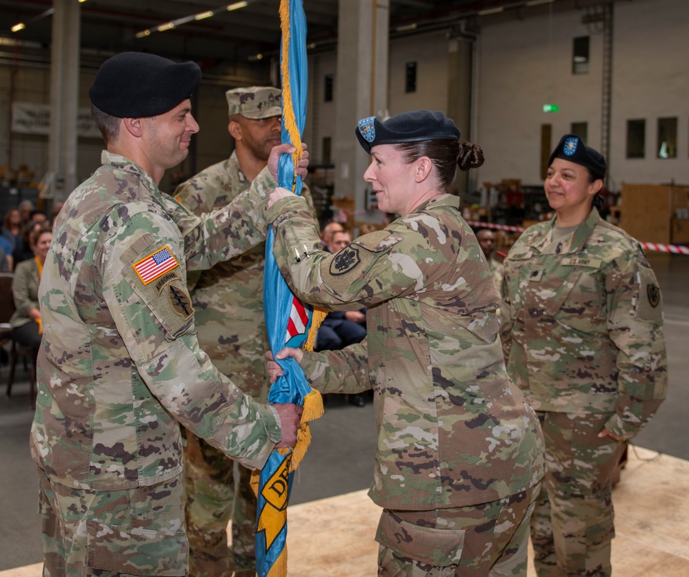 Change of Command Ceremony DLA Distribution Europe