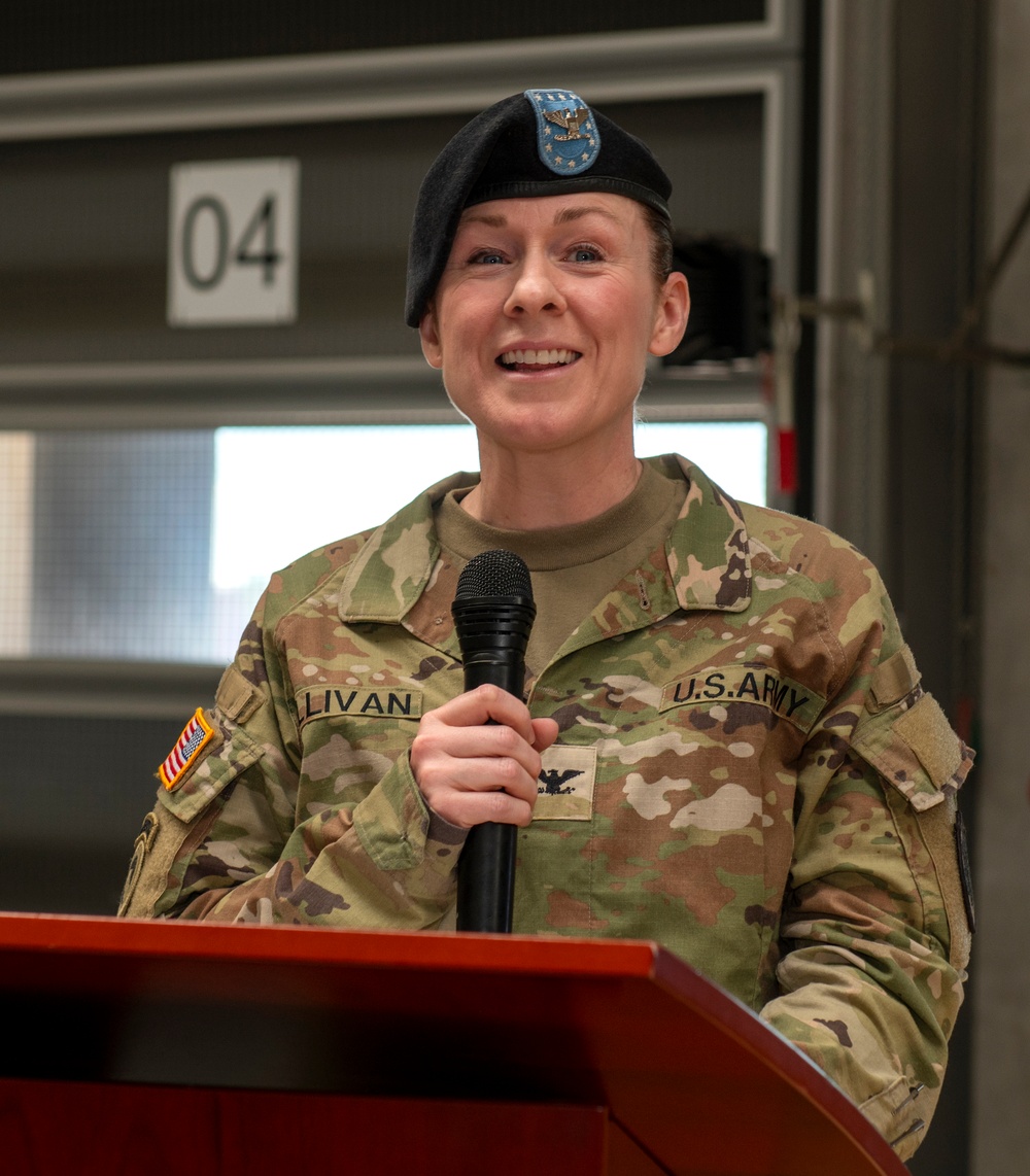 Change of Command Ceremony DLA Distribution Europe