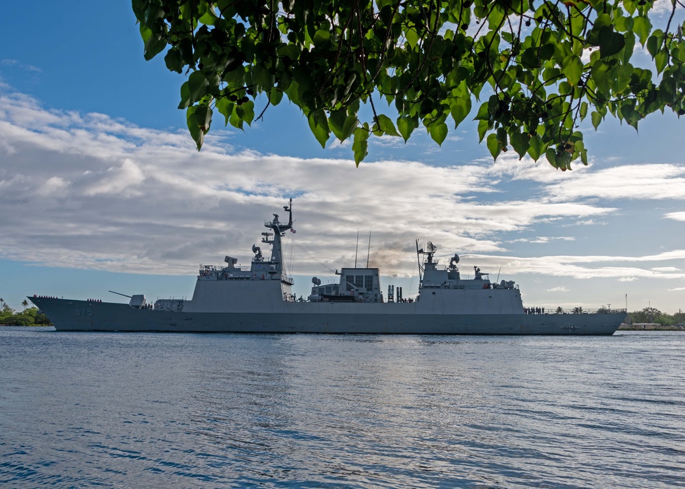 DVIDS - Images - RIMPAC 2024: ROKS Chungmugong Yi Sun-sin departs Pearl ...