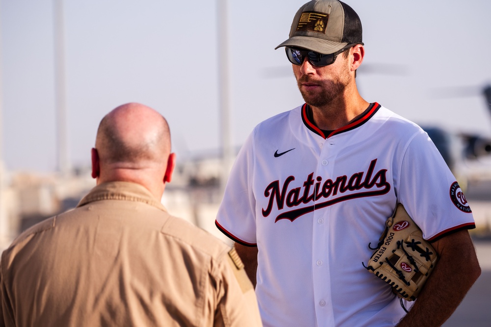 The Washington Nationals visit the 379th AEW