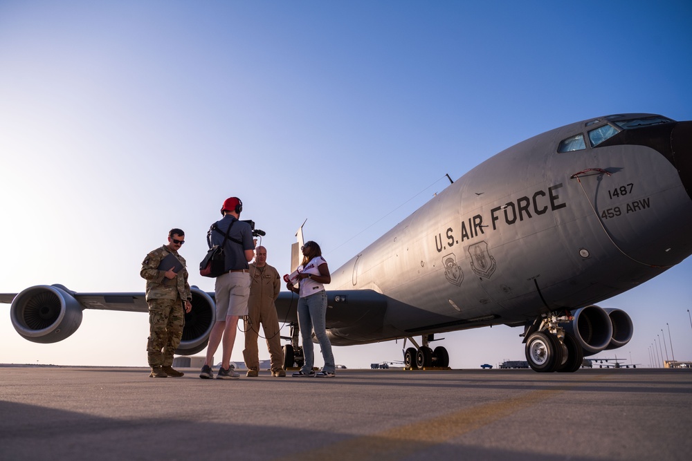 The Washington Nationals visit the 379th AEW