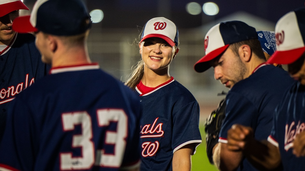 The Washington Nationals visit the 379th AEW