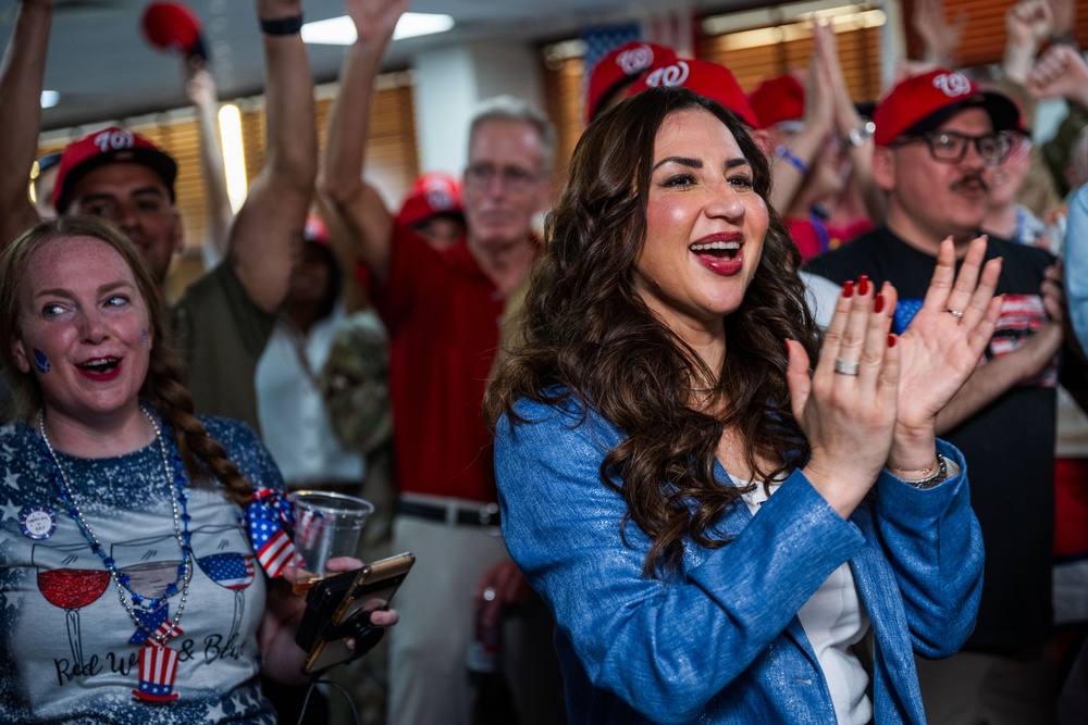 The Washington Nationals visit the 379th AEW