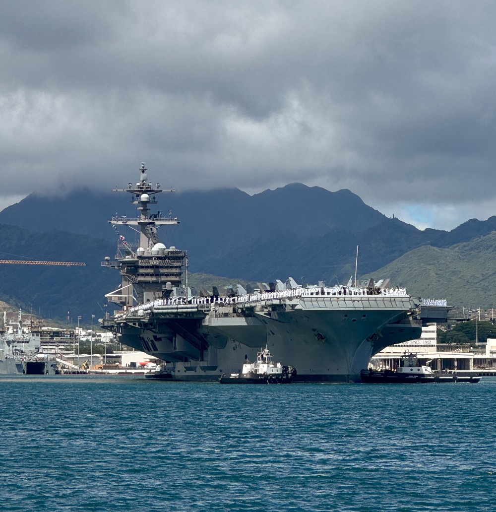 RIMPAC 2024: USS Carl Vinson departs Pearl Harbor, begins Force Integration phase
