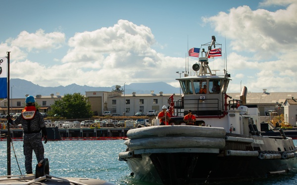 ROKS Lee Beom-seok departs for RIMPAC 2024 Force Integration phase