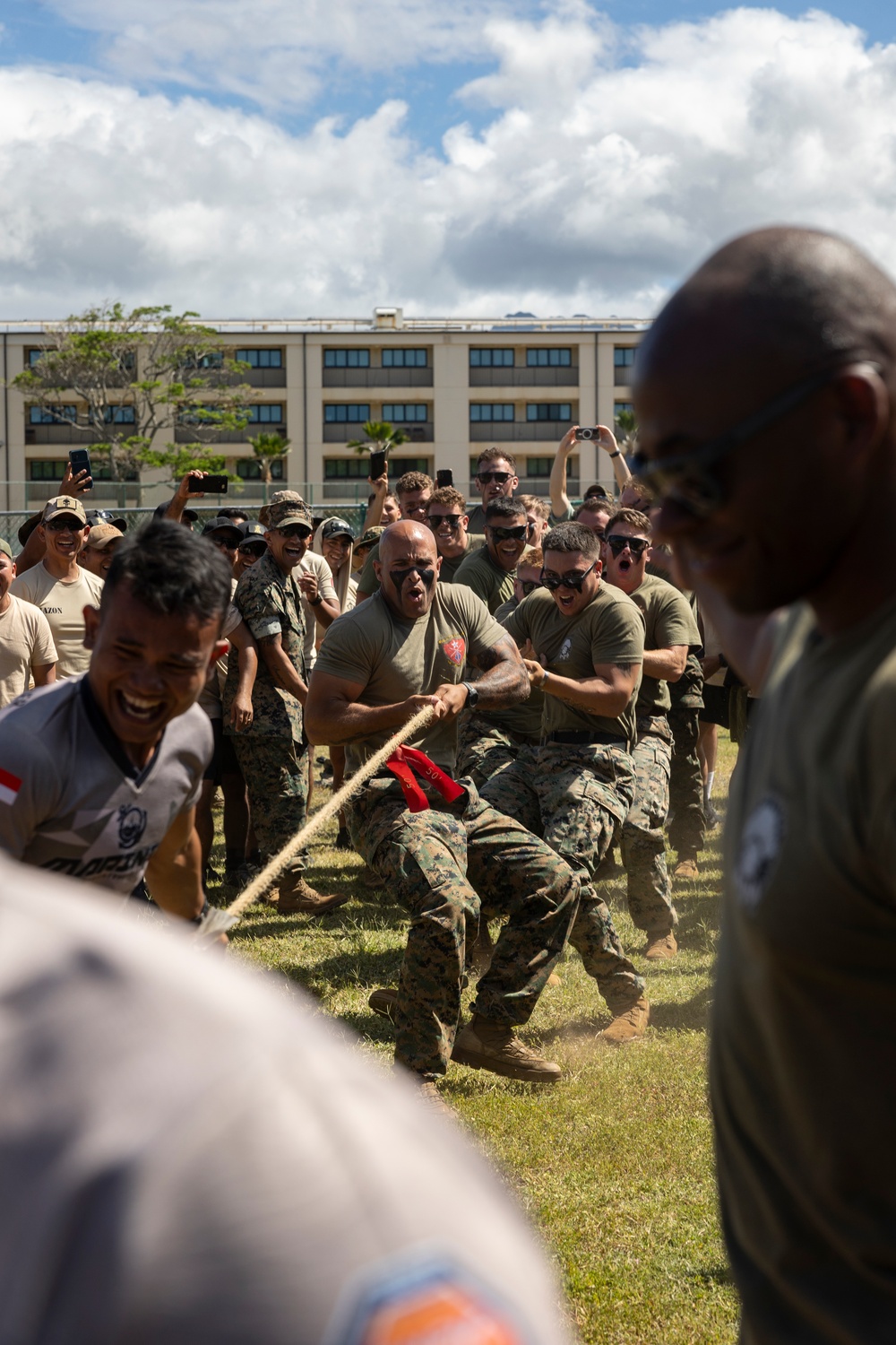 U.S. Marines, Partners Participate in a Sports Day During RIMPAC 2024