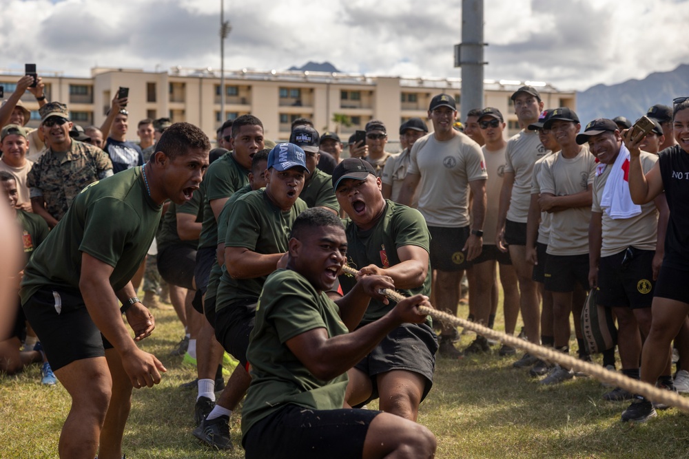 U.S. Marines, Partners Participate in a Sports Day During RIMPAC 2024
