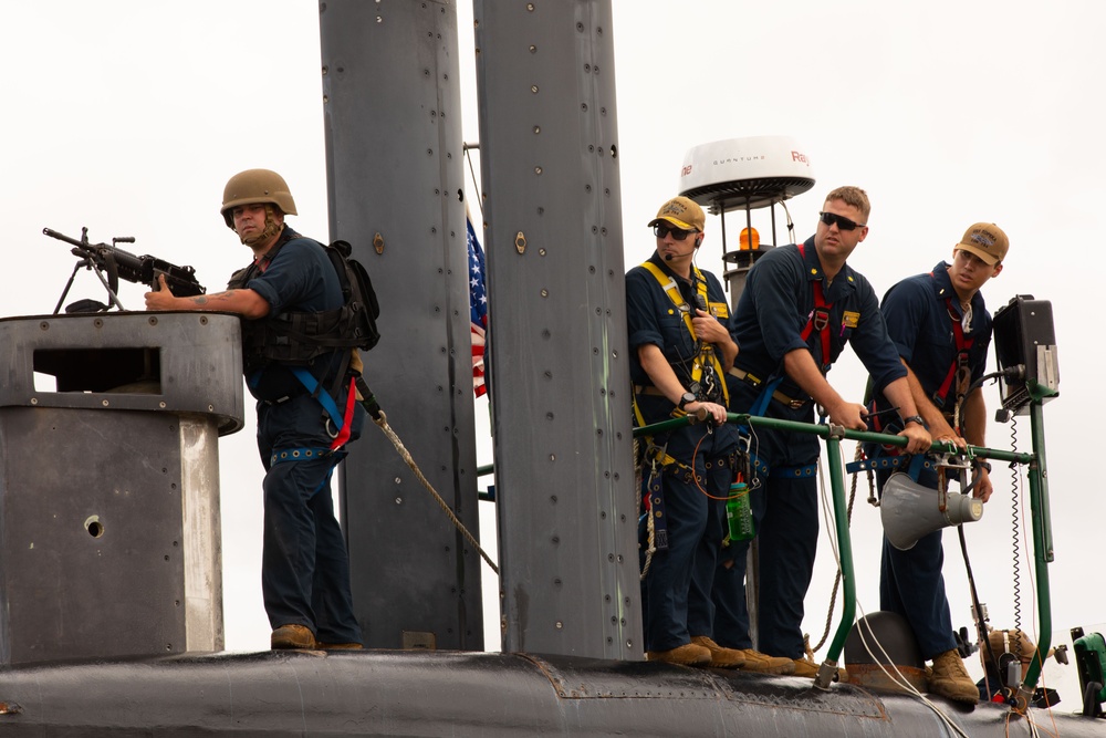 RIMPAC 2024: USS Topeka departs Pearl Harbor, begins Force Integration phase