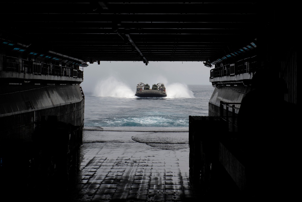 LCACs and Boxer Amphibious Operations