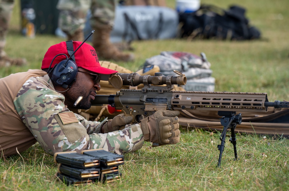 Advancing capabilities: Lakenheath combat arms experts certify on M110A1 sniper rifle