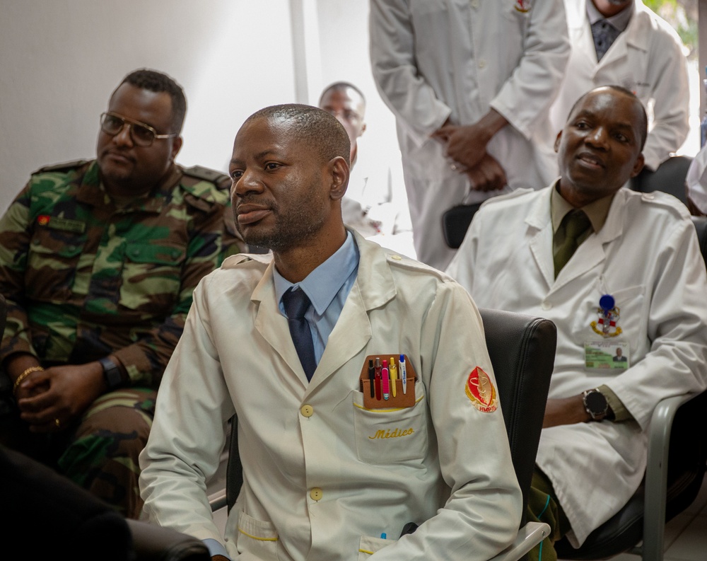 Medical exercise begins in Angola