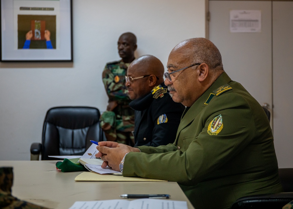 Medical exercise begins in Angola