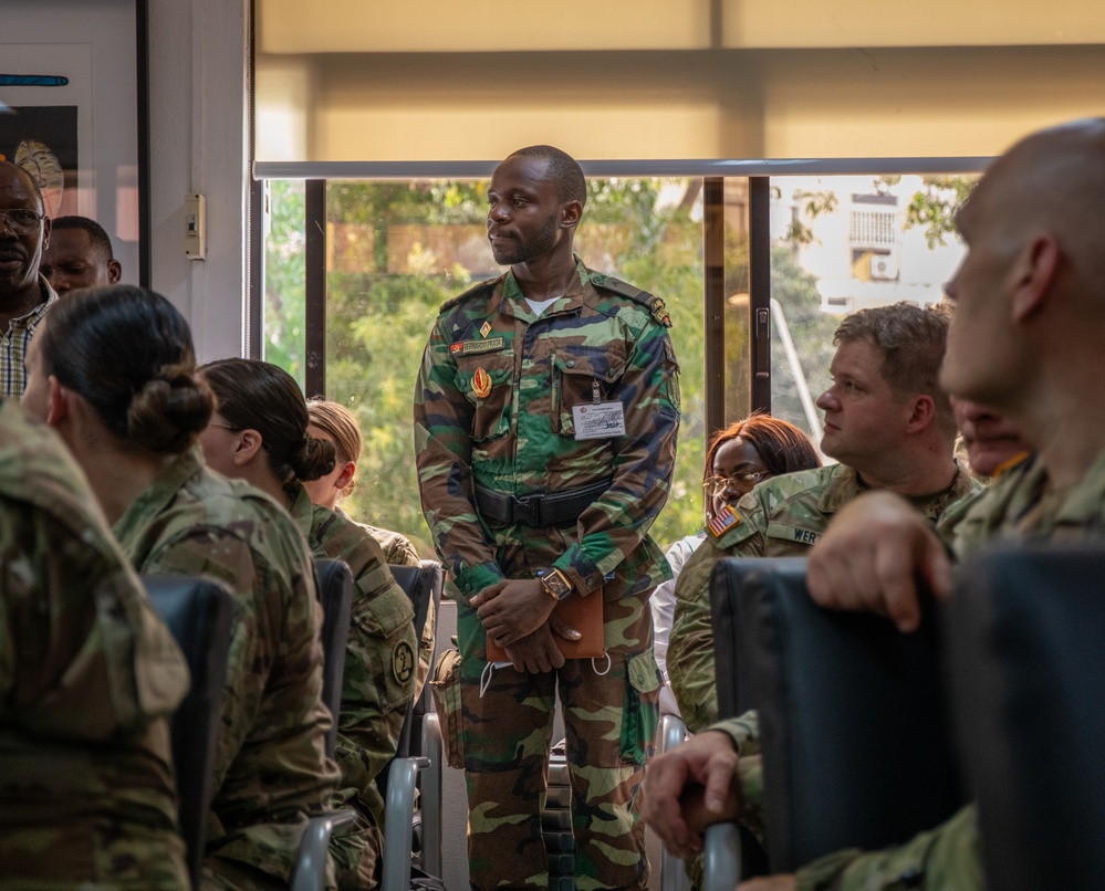 Medical exercise begins in Angola