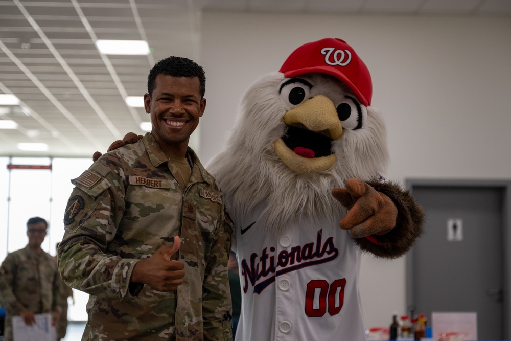 The Washington Nationals visit the 379 AEW