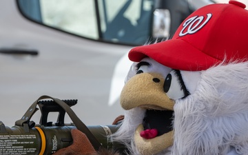 The Washington Nationals take part in EOD demonstration