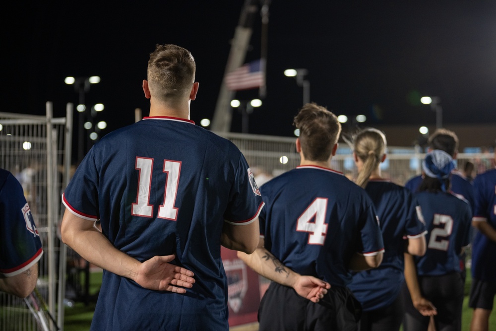 The Washington Nationals host Army vs. Air Force softball game