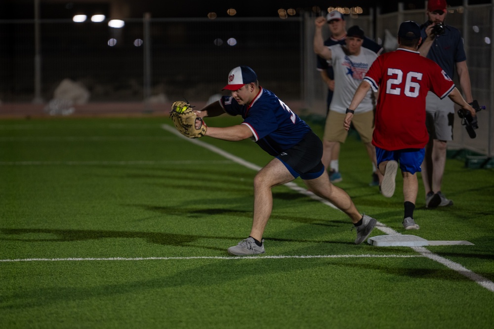 The Washington Nationals host Army vs. Air Force softball game