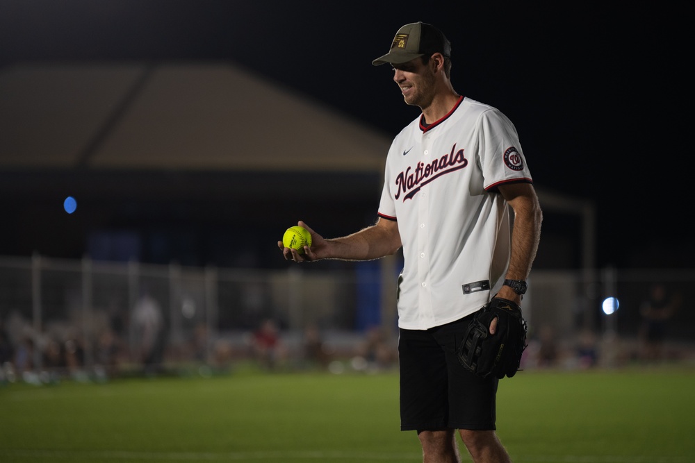 The Washington Nationals host Army vs. Air Force softball game