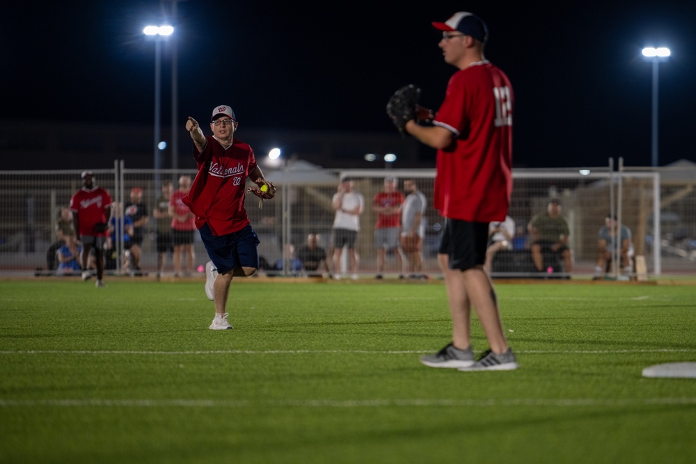 The Washington Nationals host Army vs. Air Force softball game