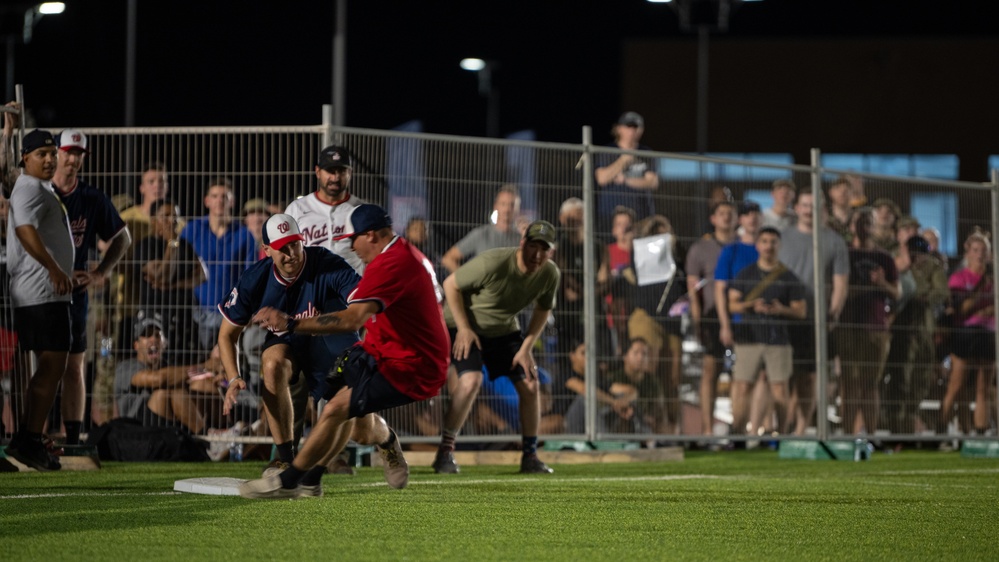 The Washington Nationals host Army vs. Air Force softball game