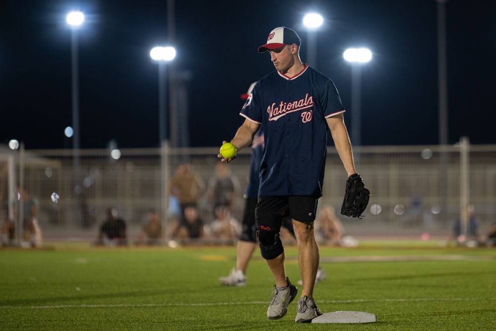 The Washington Nationals host Army vs. Air Force softball game