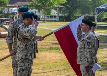 Polish Military Contingent change of command