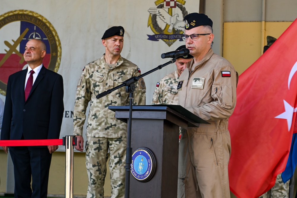 Polish Military Contingent change of command