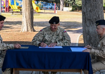Polish Military Contingent change of command