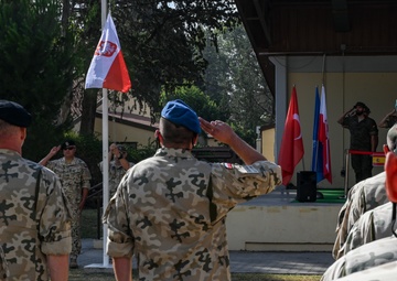 Polish Military Contingent change of command