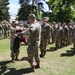 The 7450th Medical Operational Readiness Unit (FWD) Det 64 relinquishes authority of the Deployed Warrior Medical Management Center (DWMMC) at Landstuhl Regional Medical Center (LRMC)