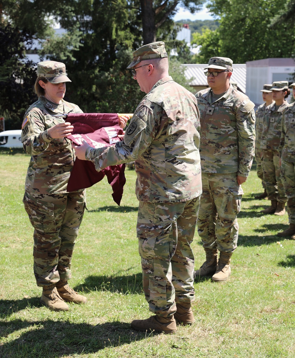 7451th Medical Operational Readiness Unit takes charge of Deployed Warrior Medical Management Center