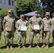 7450th Medical Operational Readiness Unit (FWD) Det 64 relinquishes authority of the Deployed Warrior Medical Management Center at Landstuhl Regional Medical Center