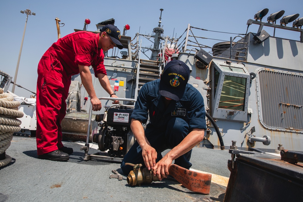 USS McCain Conducts Routine Operations in Arabian Gulf